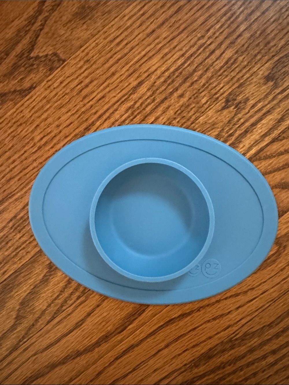 EZPZ - Silicone Bowl + Placemat - Blue